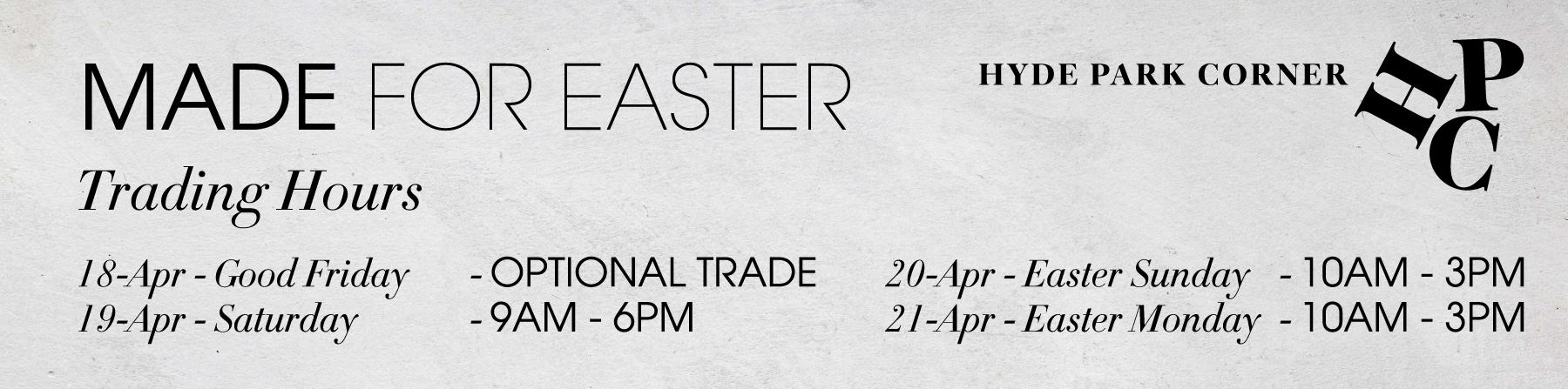 easter banner
