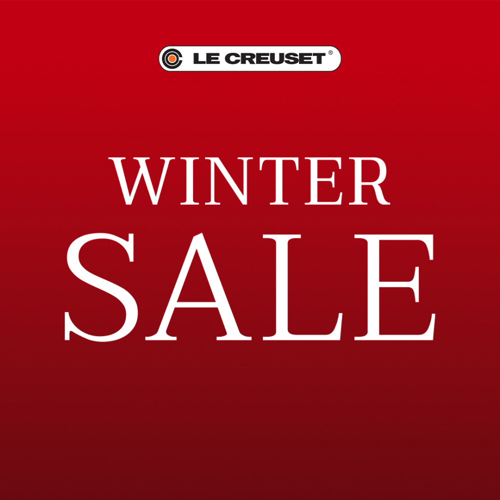 Le Creuset | Winter Sale NOW ON: Save Up to 40%