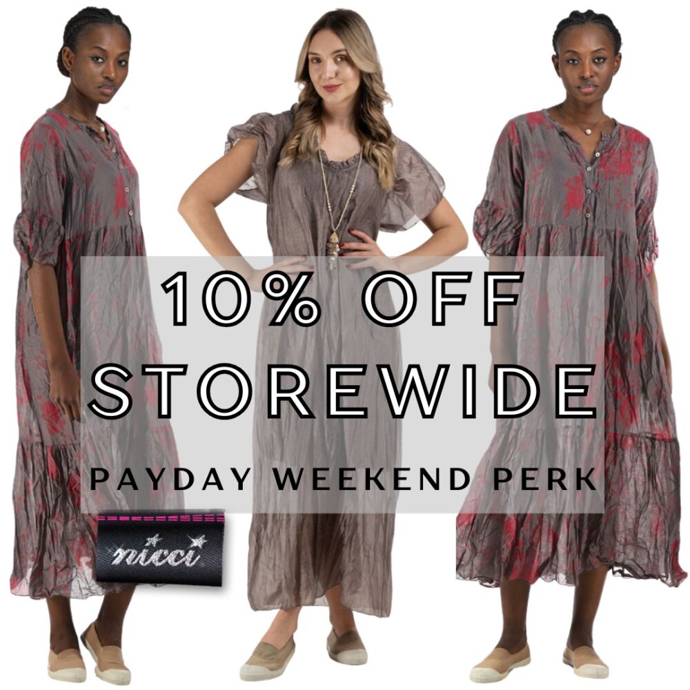 Nicci Boutiques | Payday Weekend Perk