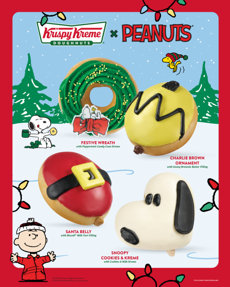 Krispy Kreme | PEANUTS® Festive Collection