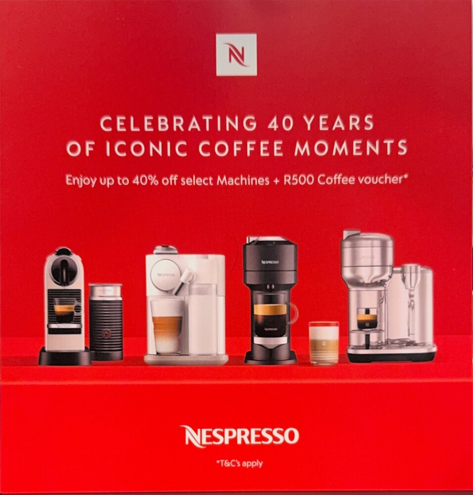Nespresso | Celebrating 40 Years of Iconic Coffee Moments