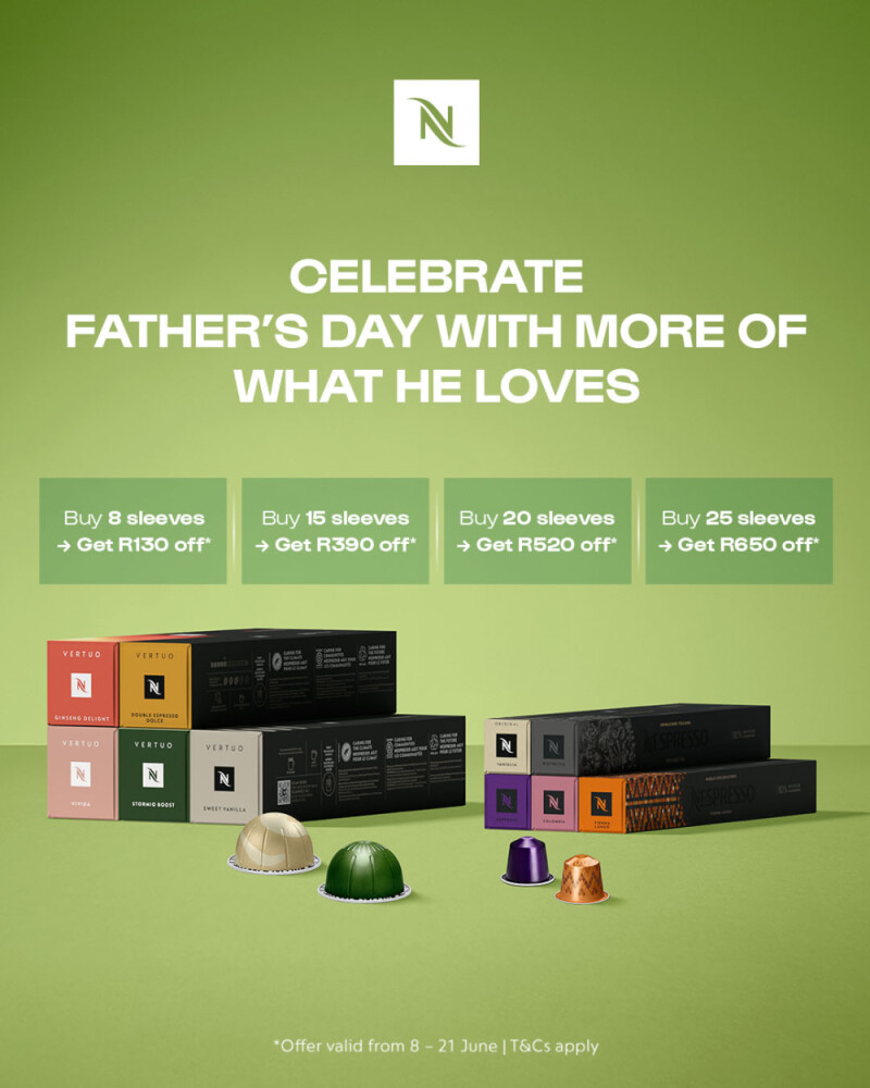 Nespresso | Father's Day Offers