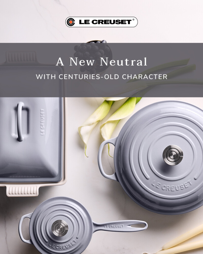 A new chapter in colour from Le Creuset